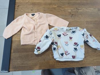 2 pulls 12 mois et 9 mois