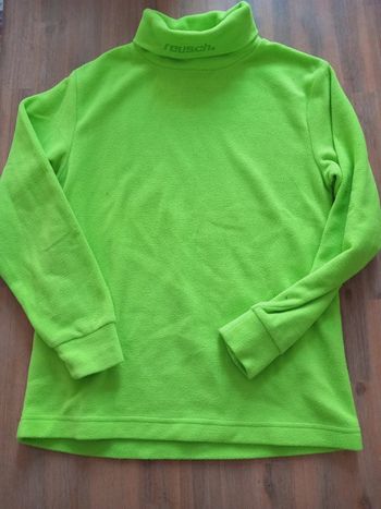 Polaire vert fluo Reusch – Taille XS