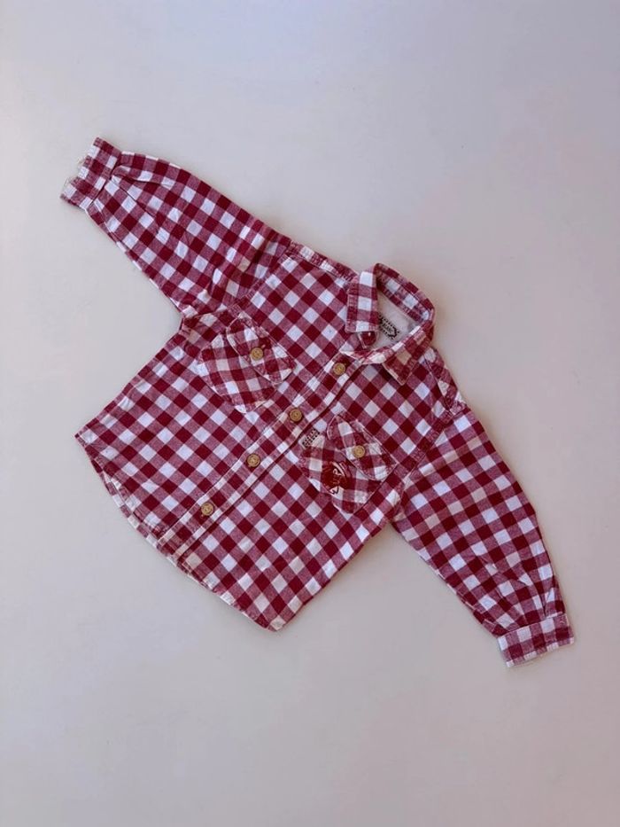 Chemise à carreaux Poivre Blanc 3ans - photo numéro 2
