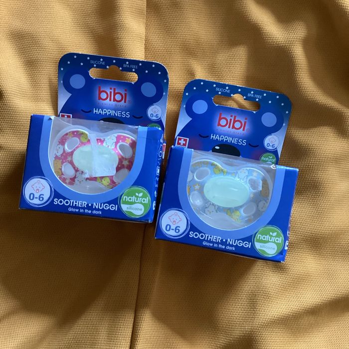 Lot de 2 tétines 0/6mois