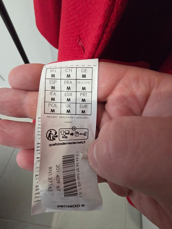 Manteau long Promod Neuf avec étiquette - photo numéro 3