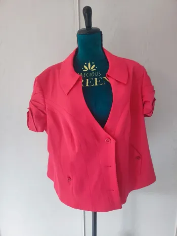 Blazer manches courtes