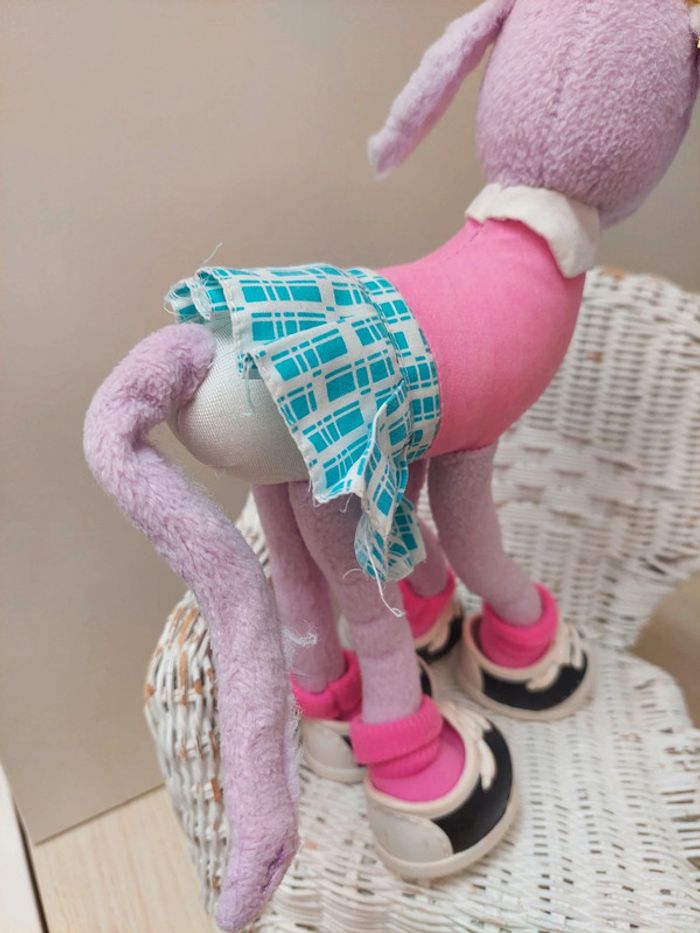 #BB2 - Mattel - lot de 2 chien et chat longues pattes - photo numéro 5