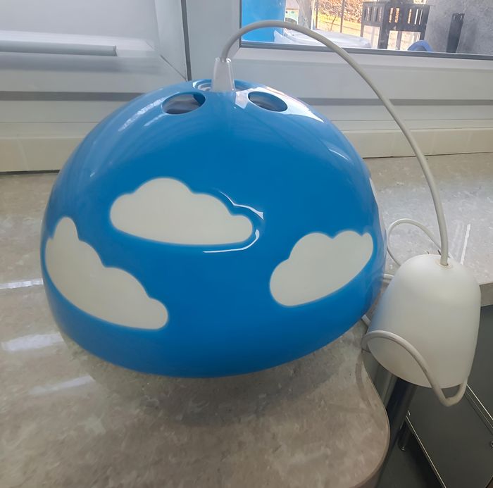 Lampe nuage Ikea Skojig comme neuf - photo numéro 3