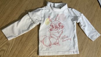 sous pull imprimé Bunny bébé 6 mois