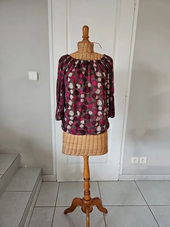 T-shirt ml femme caché cache taille L Eloete