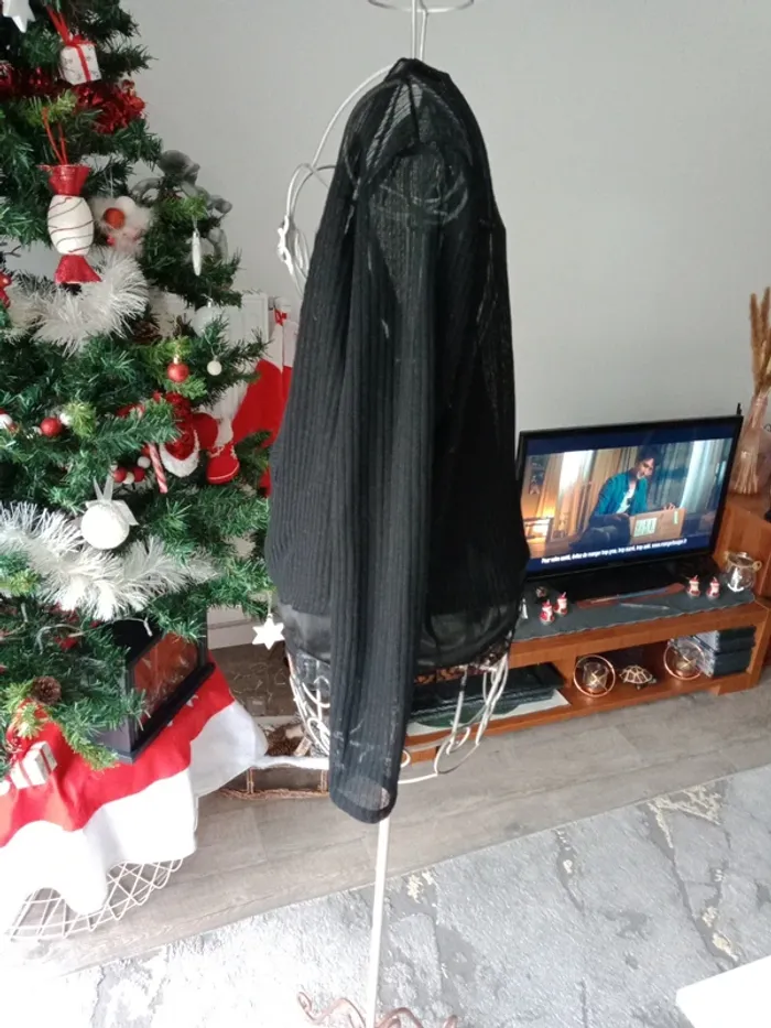 Haut noir Zara - photo numéro 6
