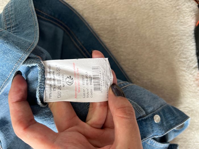 Veste en jean légère – taille M – marque Chose Promise - photo numéro 4