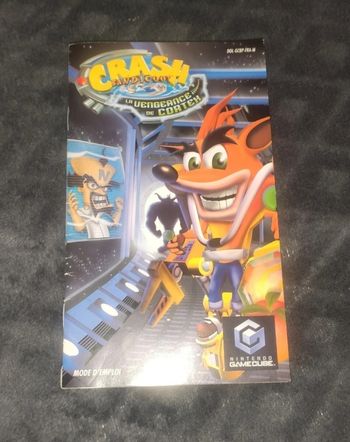Notice Crash Bandicoot Gamecube