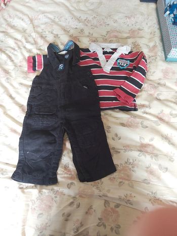 Ensemble T-shirt salopette