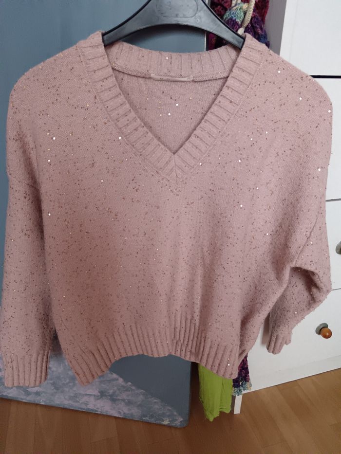 Pull pailleté