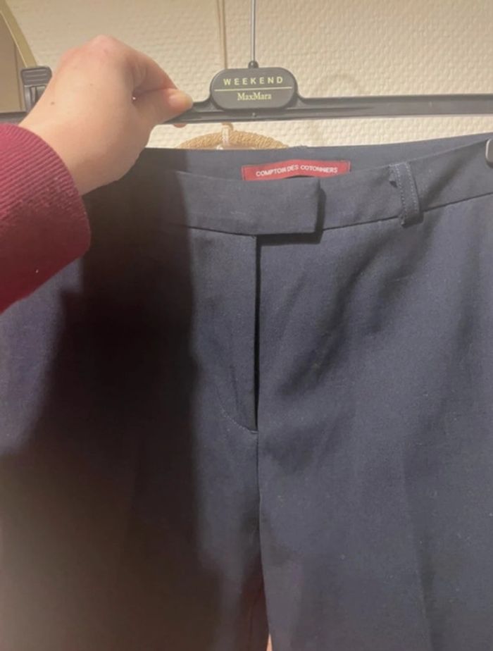 Pantalon en laine comptoir des cotonniers - photo numéro 4