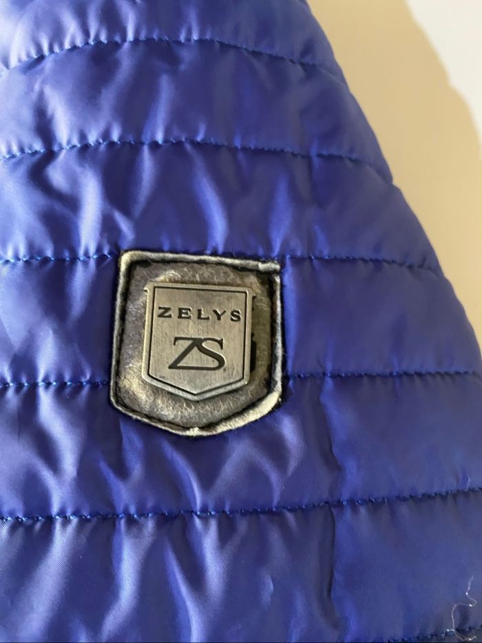 Doudoune bleu  homme zelys taille s - photo numéro 2
