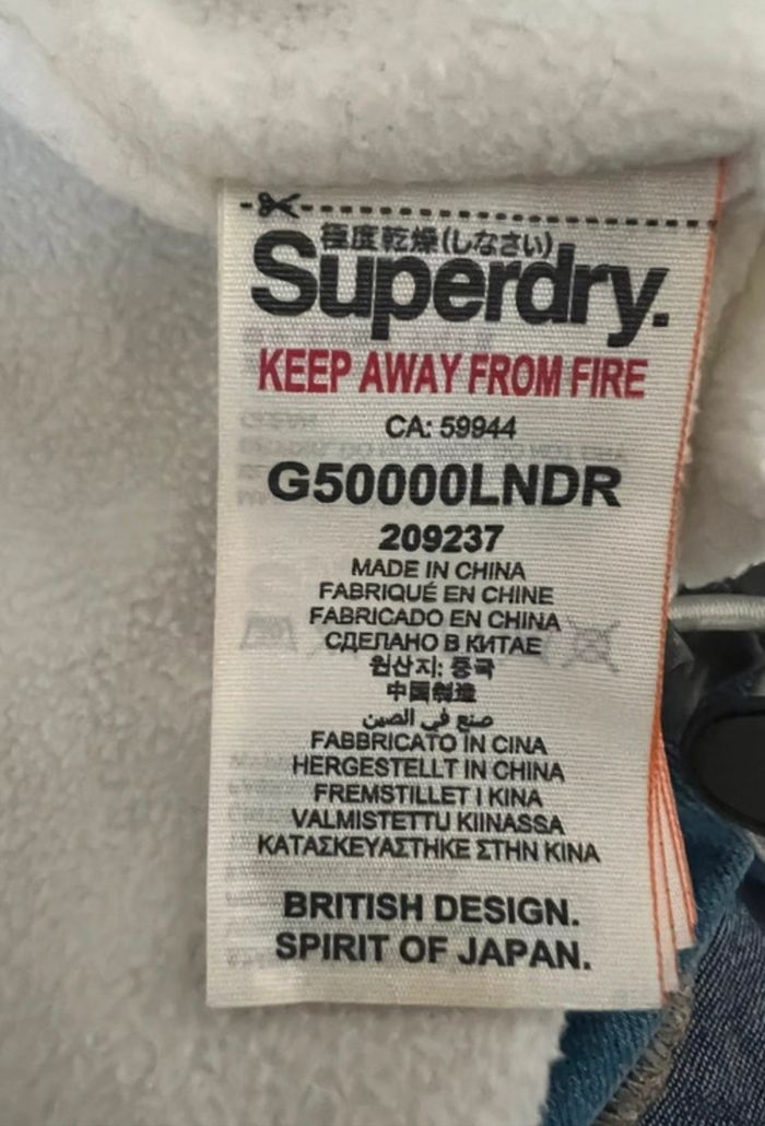 Blouson chaud superdry - photo numéro 4