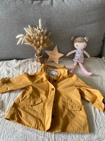 Veste  vertbaudet moutarde 