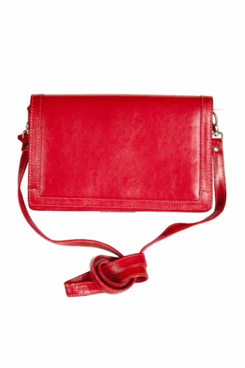 Sac bandoulière rouge – élégant – très bon état Neuf avec étiquette