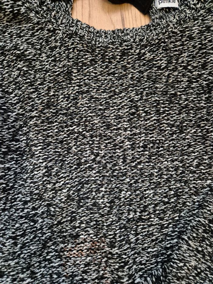 🖤 Gros pull noir moucheté Pimkie taille M - photo numéro 2