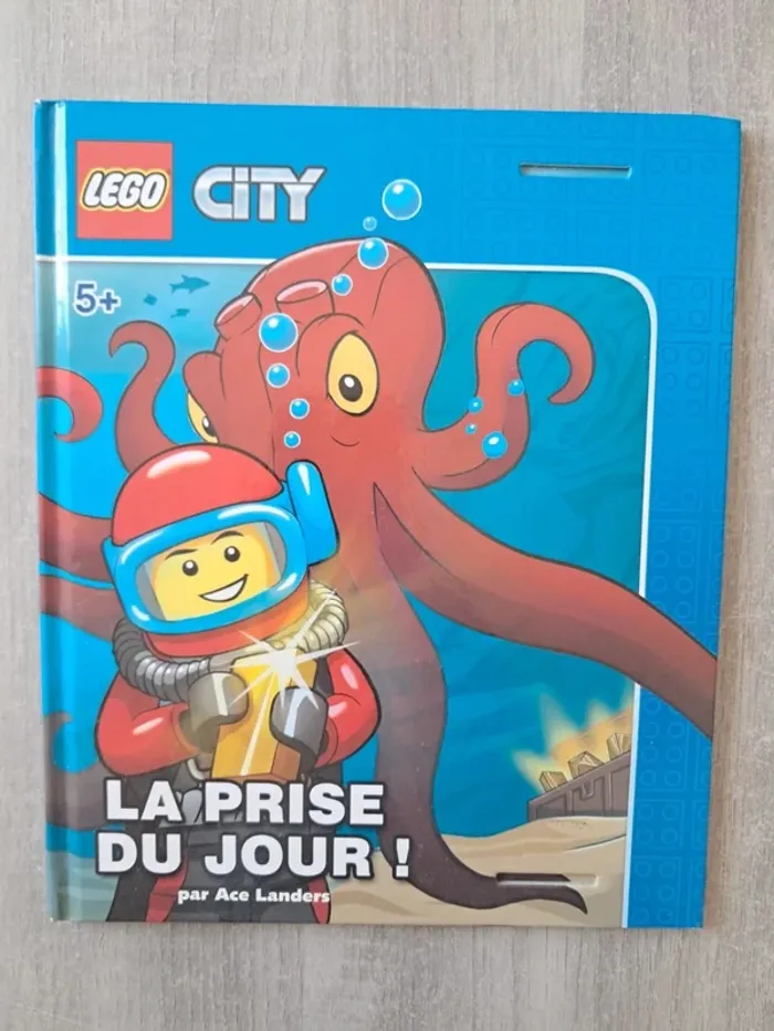 Livre lego city la prise du jour !