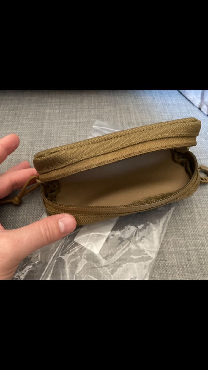 Etui à lunette armée, Camouflage tactique militaire NEUF Kaki - photo numéro 7