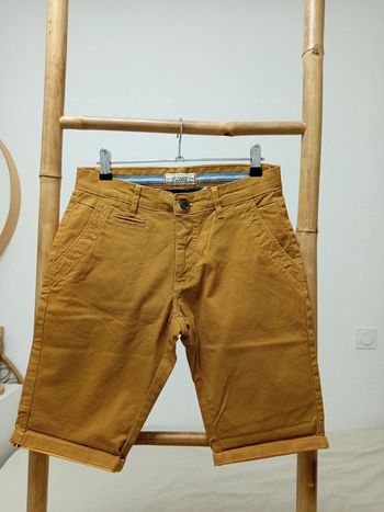 Short Bermuda chino coton stretch armuré homme La Maison Blaggio neuf