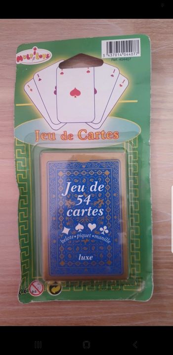 Jeu de cartes