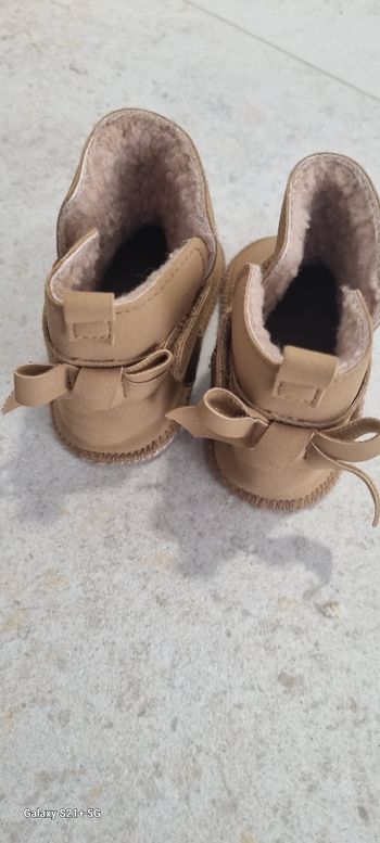 Bottines souples 9-12mois