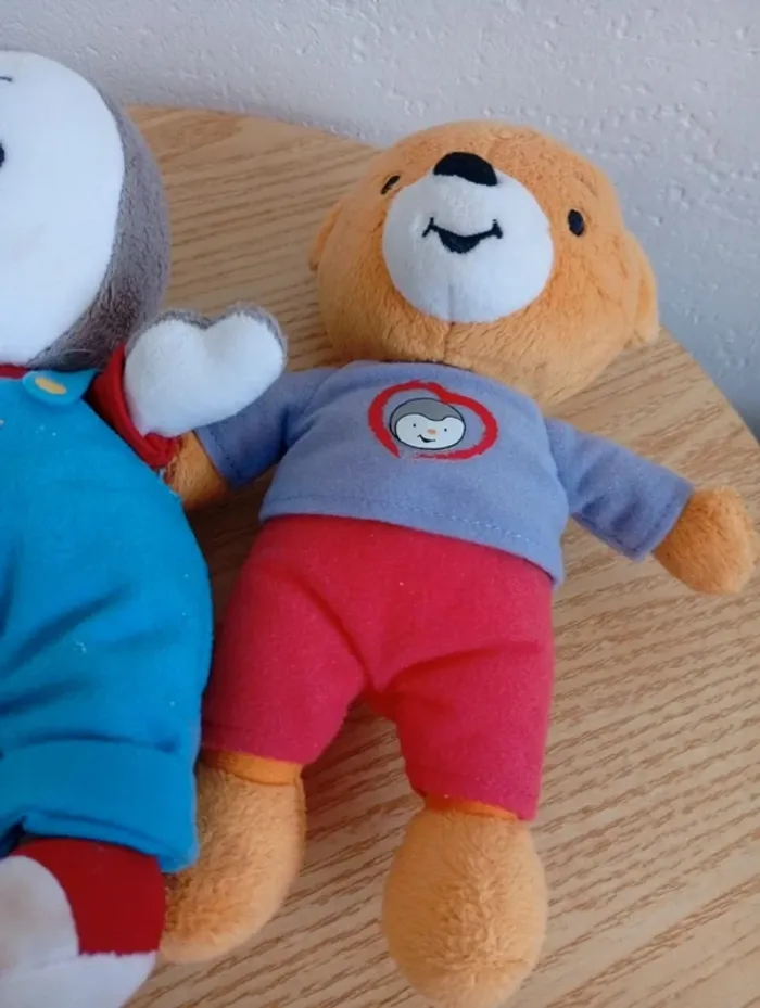 Lot 2 peluches T'choupi lalou - photo numéro 4
