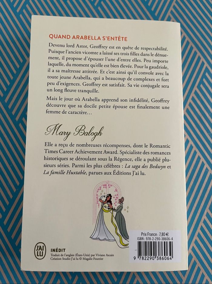 Quand Arabella s’entête de Mary Balogh - photo numéro 3