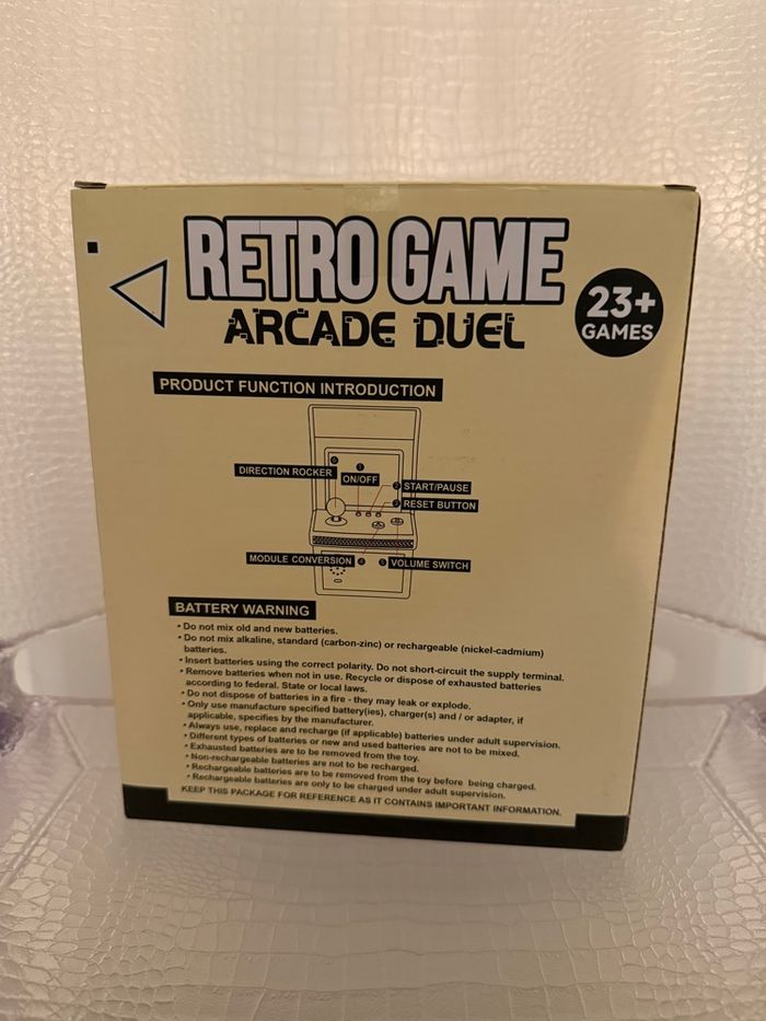 Mini borne arcade rétro game - photo numéro 2