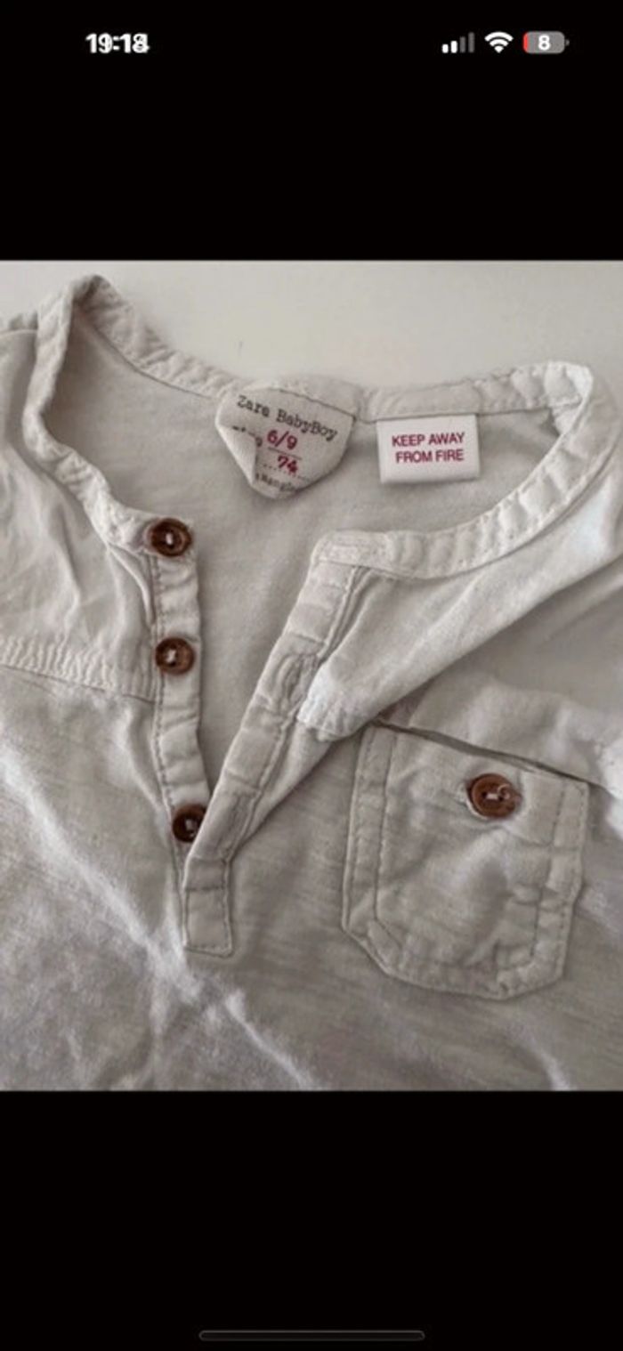 Ensemble zara short bain bébé - photo numéro 5