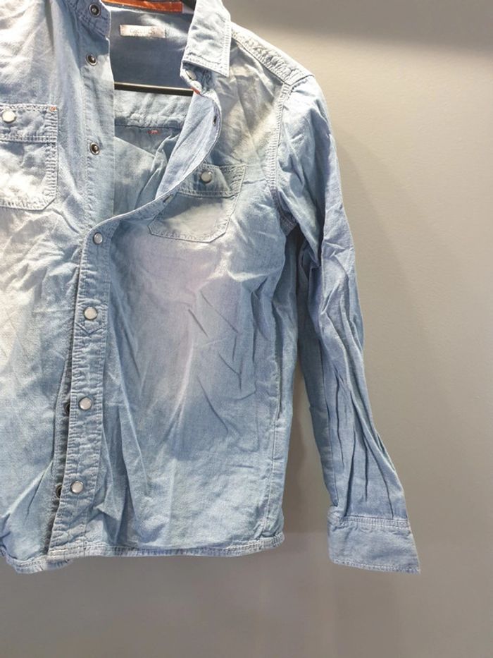 Chemise en jeans okaidi - photo numéro 3