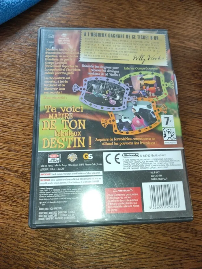 Charlie et la chocolaterie nintendo GameCube - photo numéro 2