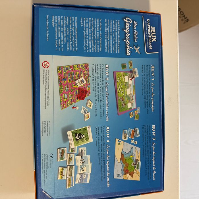 Ravensburger, jeu d’apprentissage, mon atelier géographie - photo numéro 2