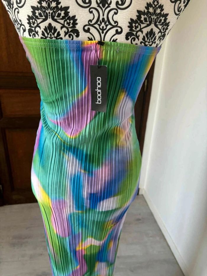 Robe Bustier multicolore 38 - photo numéro 6