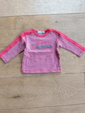 T shirt longues manches ligné GYMP 3 mois