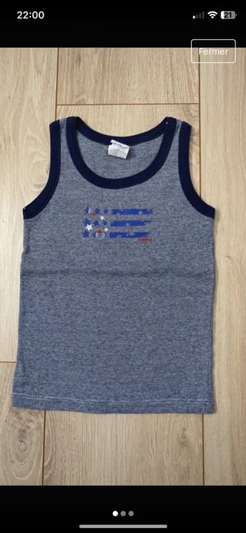 Maillot de corps absorba 6 ans