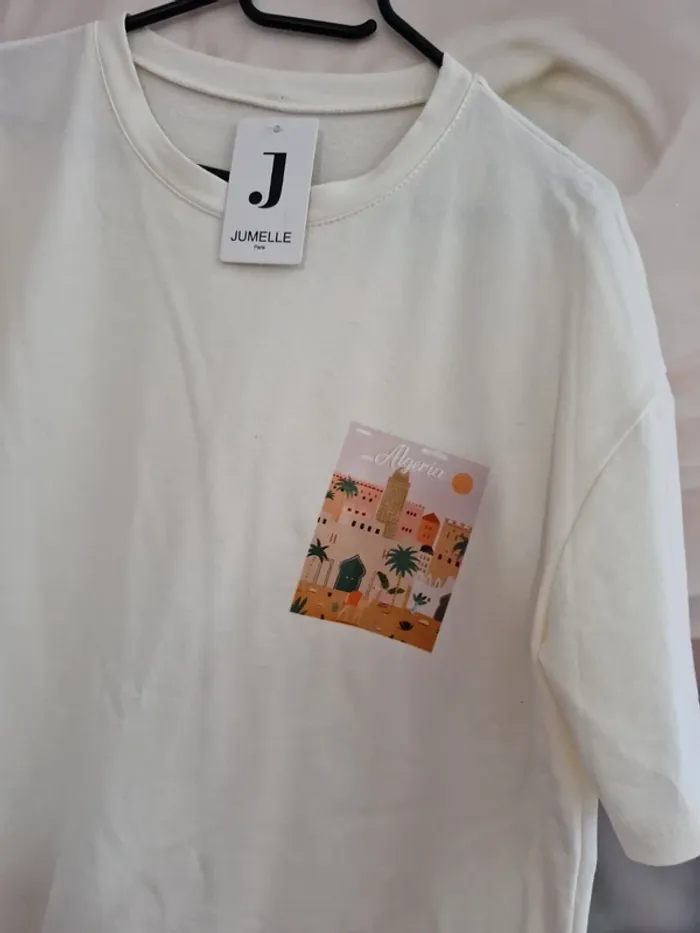 Tee shirt oversize Algeria - photo numéro 2