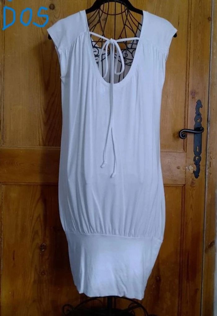 Robe tunique blanche La Redoute - photo numéro 2