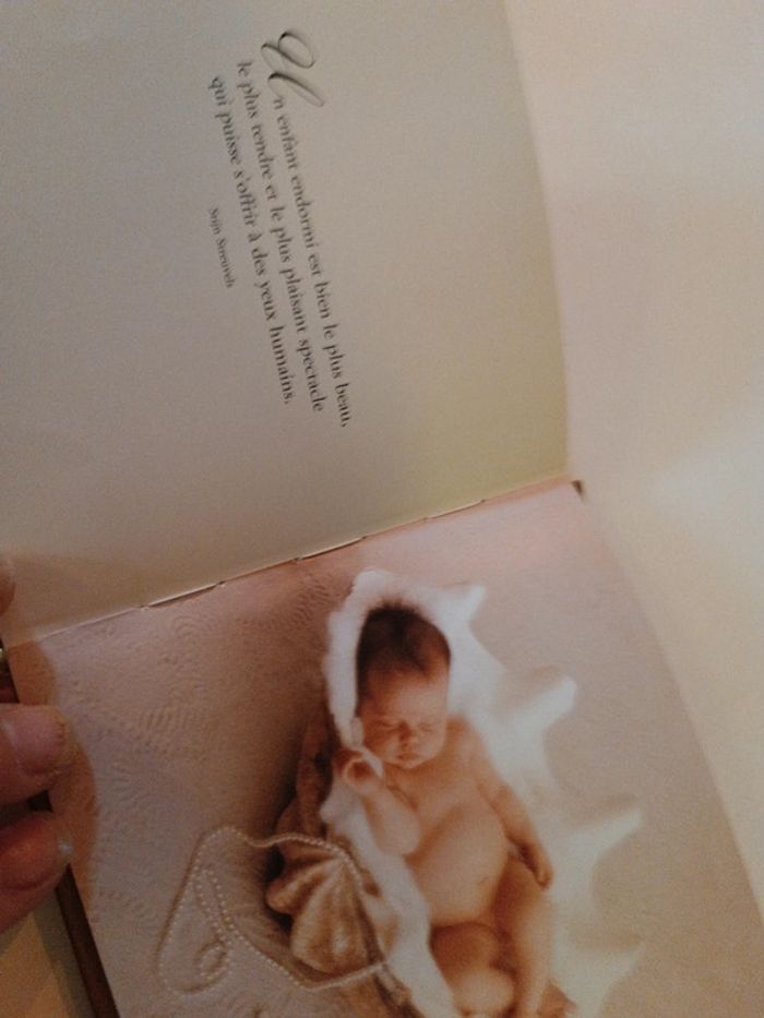 Petit small Livre Book jaune yellow abeille bee photo photographie Anne Geddes bébé baby amour 2003 - photo numéro 10