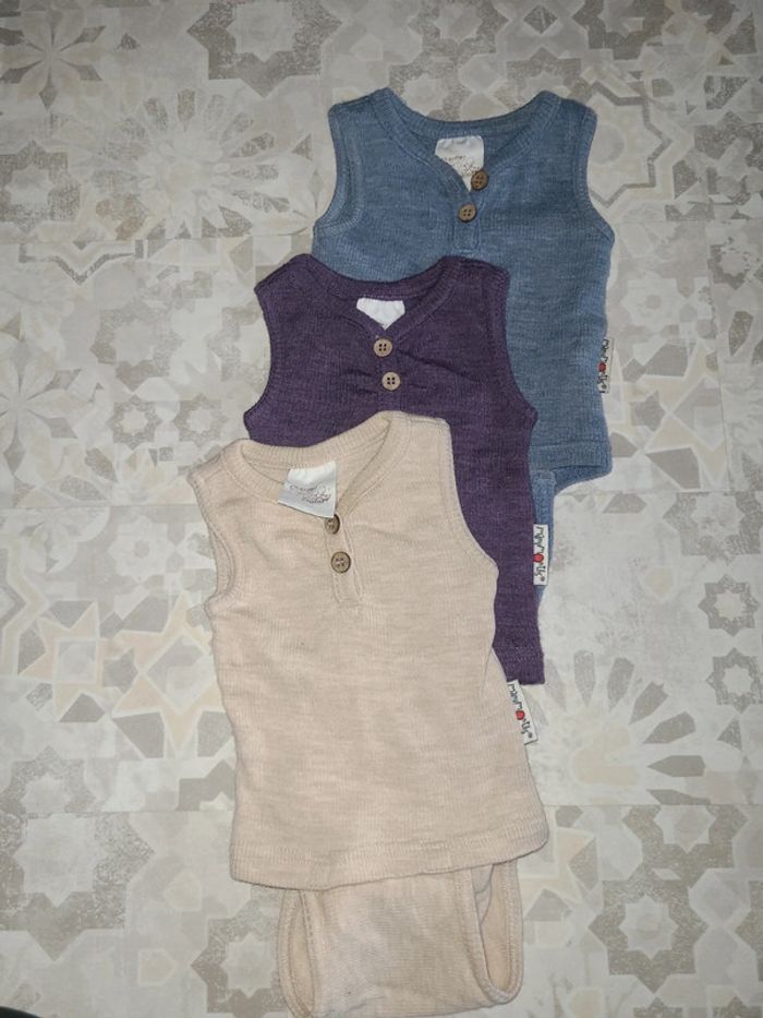 Lot 3 body manche courte