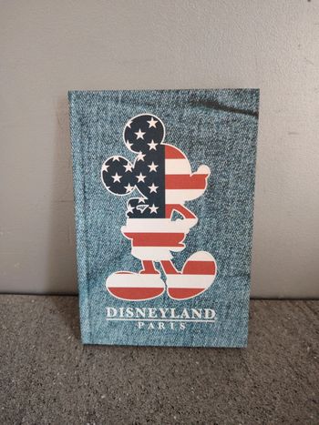 Carnet notebook Disneyland Paris mickey main street USA neuf