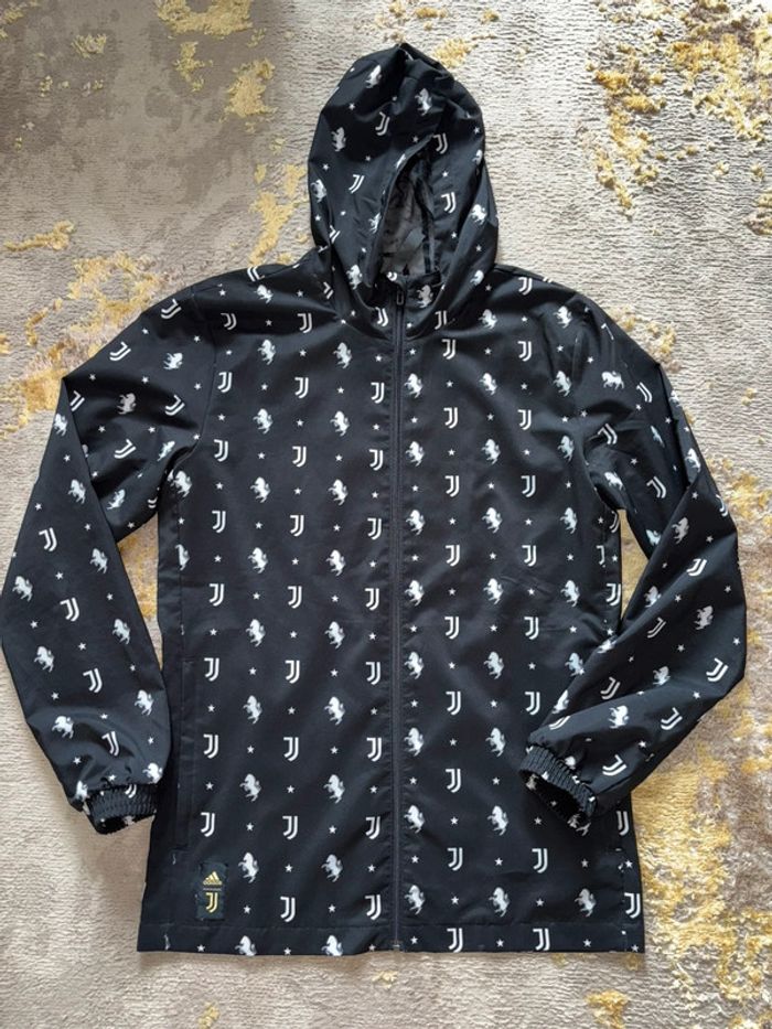 Veste / coupe-vent Juventus HB6013 Noir - photo numéro 2