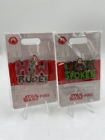 Set de Pin's Édition Limitée - Jar Jar Binks & Kuiil, Star Wars