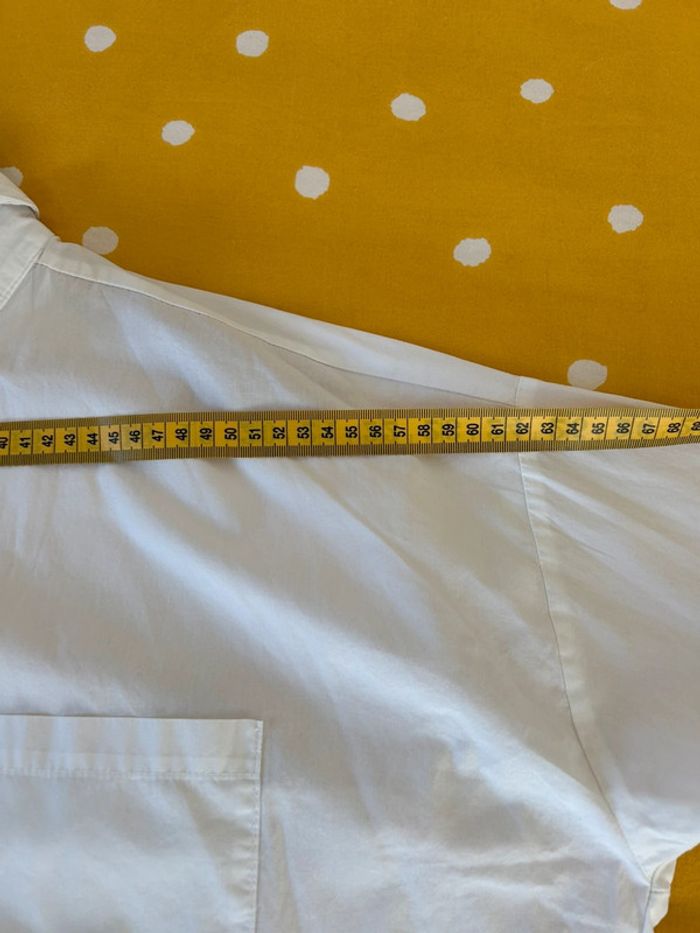 Chemise blanche gemo  été manches 3/4 - coton gemo taille 40 - photo numéro 9