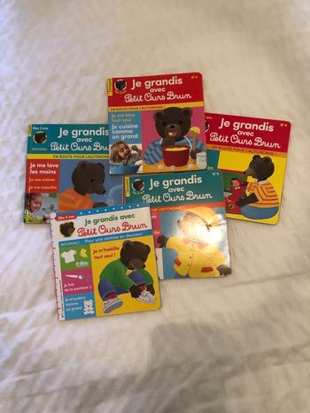 5 Revues Petit ours brun