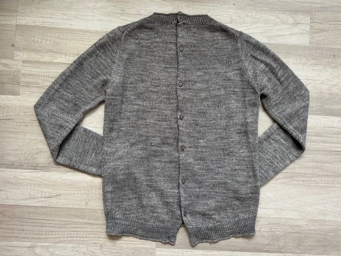 pull gris argenté pailleté ~ mango ~ taille S - photo numéro 6