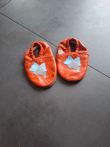 Chaussons cuir Afelo 21-22
