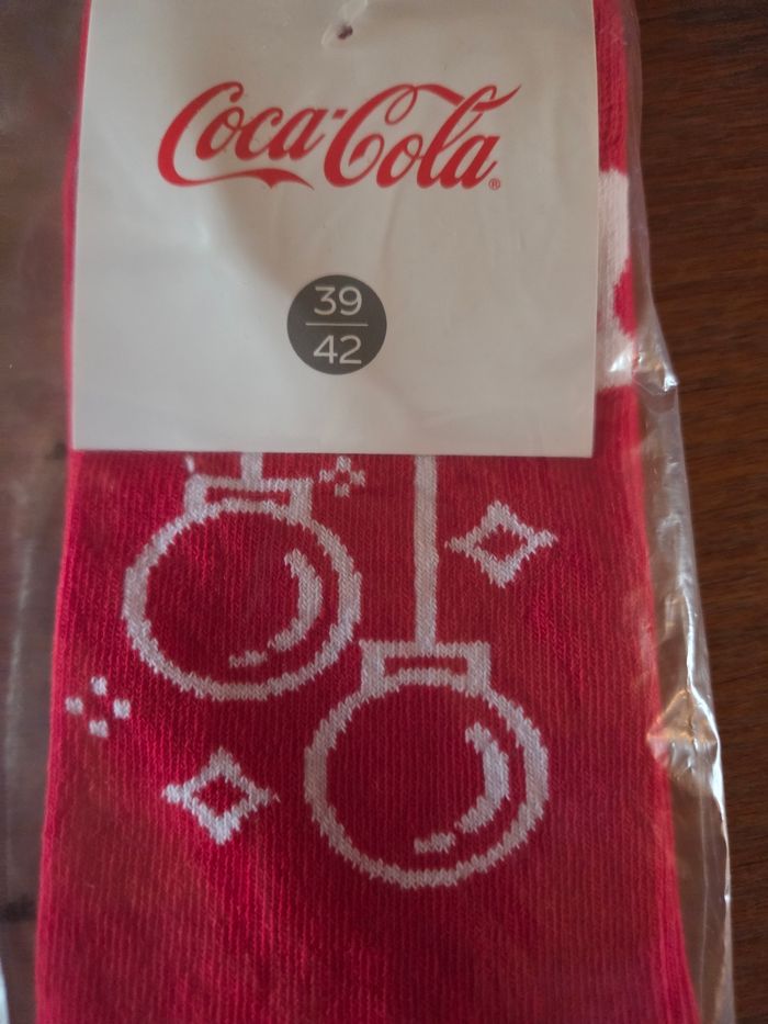 Chaussette noel coca cola neuf - photo numéro 2