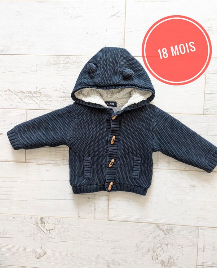 Veste chaude bébé 18 mois