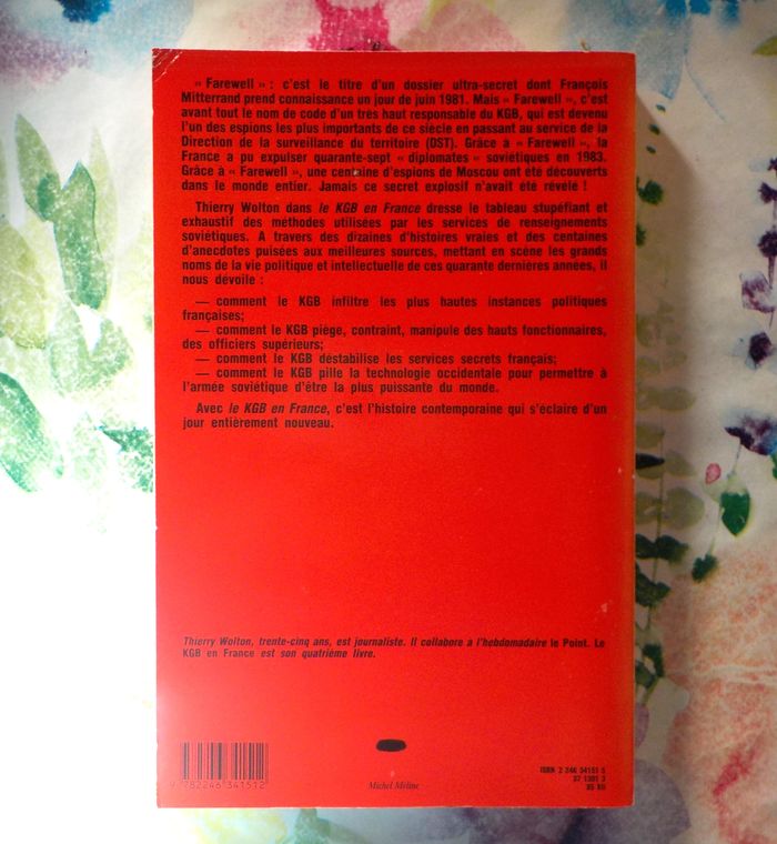 LE KGB EN FRANCE par Thierry WOLTON Ed. Grasset - photo numéro 3